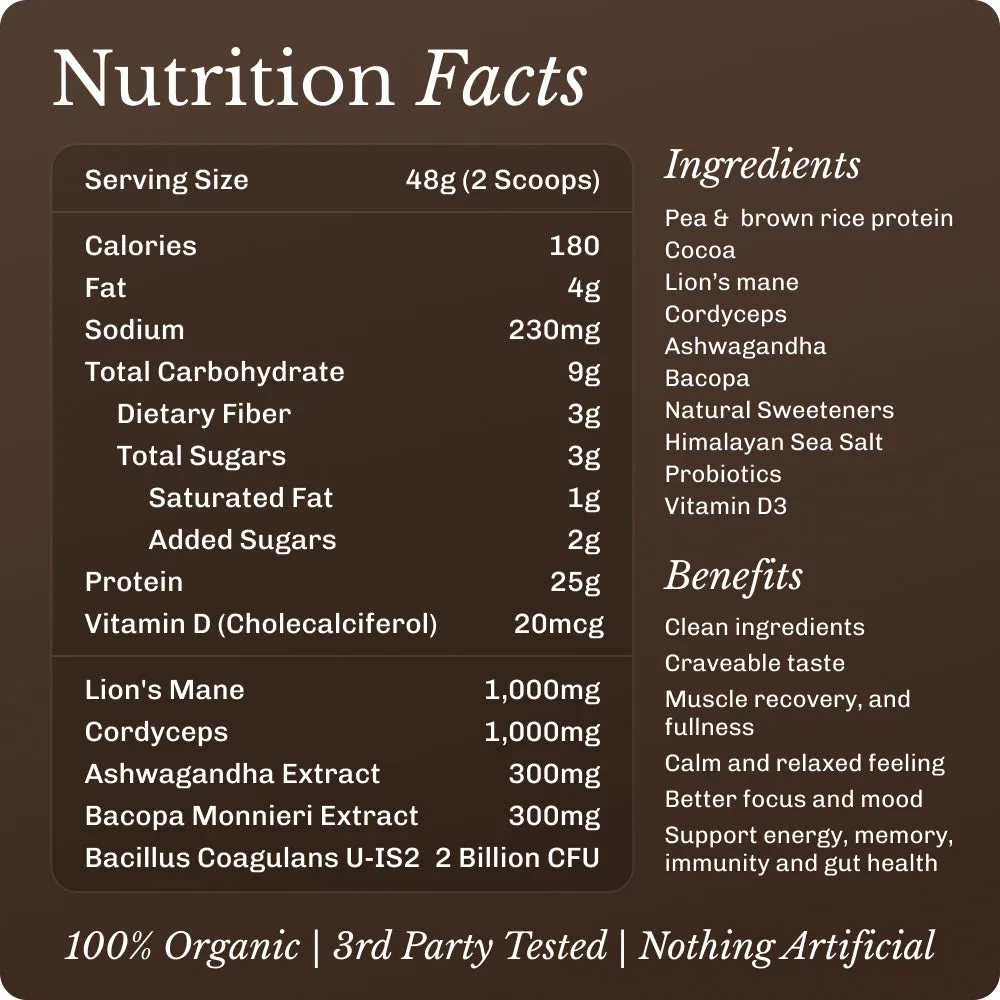 MUD\WTR Nourish Starter Kit proteiinijauhe vegaaninen