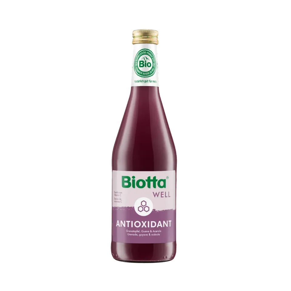 Biotta Well Antioxidant mehu 6x500ml C-vitamiini