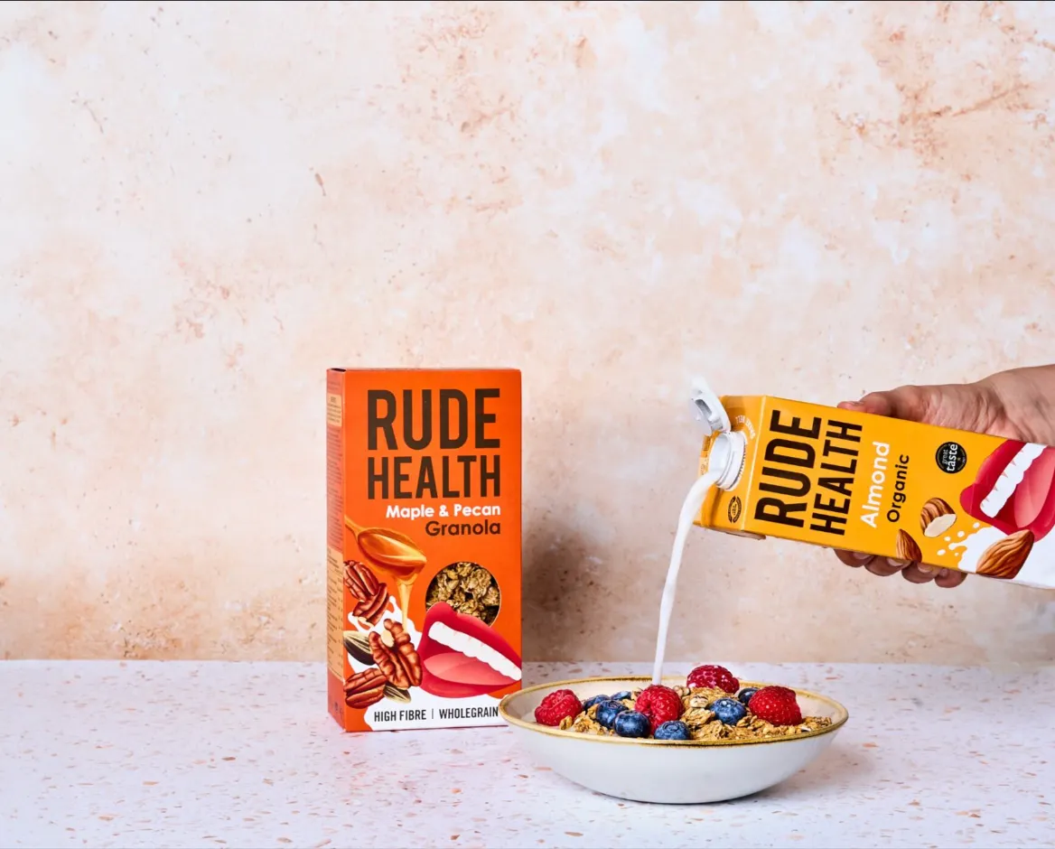 Rude Health Maple & Pecan granola runsaskuituinen