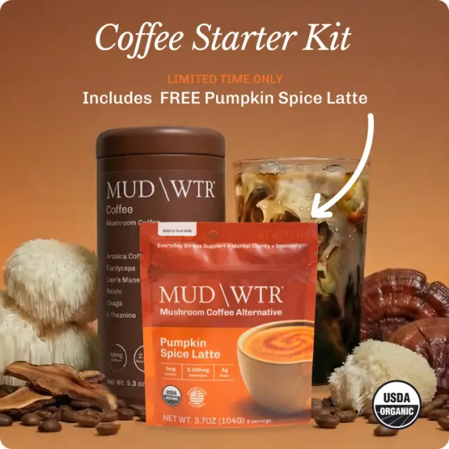 MUD\WTR Coffee Starter Kit + PSL kahvisetti