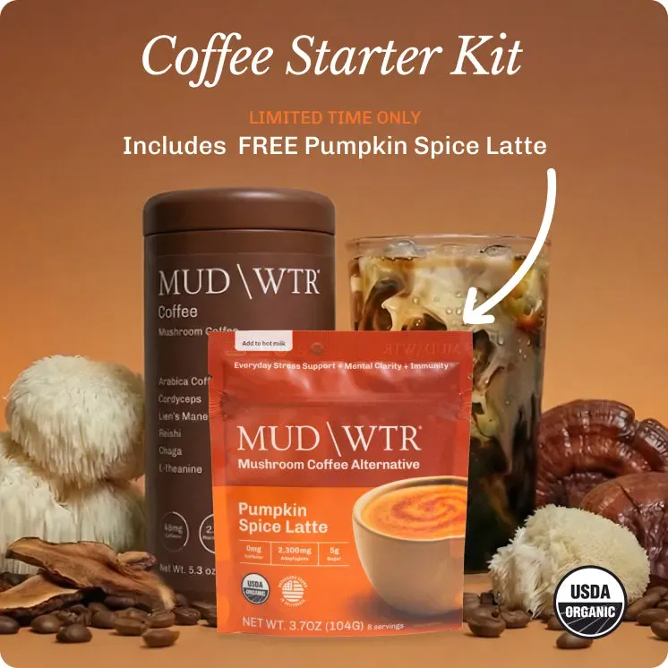 MUD\WTR Coffee Starter Kit + PSL kahvisetti