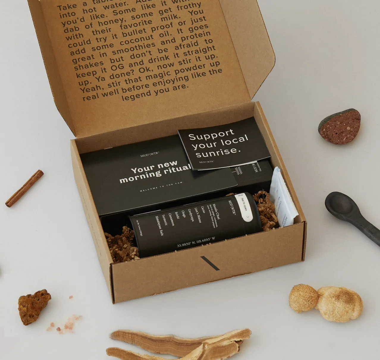 MUD\WTR :rise Latte Bundle juoma