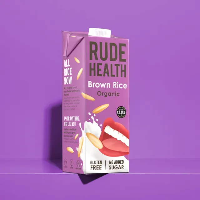 Rude Health Brown Rice riisijuoma ilman lisättyä sokeria
