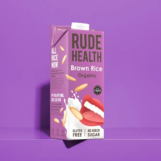 Rude Health Brown Rice riisijuoma ilman lisättyä sokeria