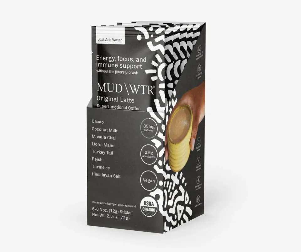 MUD\WTR Original Latte Stick Packs lattejuoma annospussit