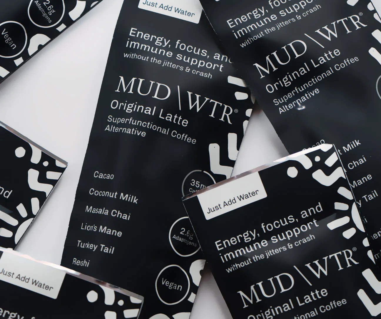 MUD\WTR Original Latte Stick Packs lattejuoma 6 kpl