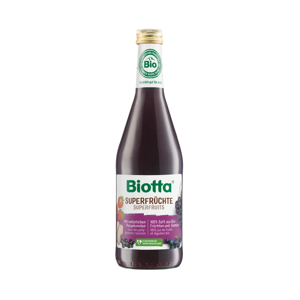 Biotta Superfruits marjamehu 6 x 500 ml luomu