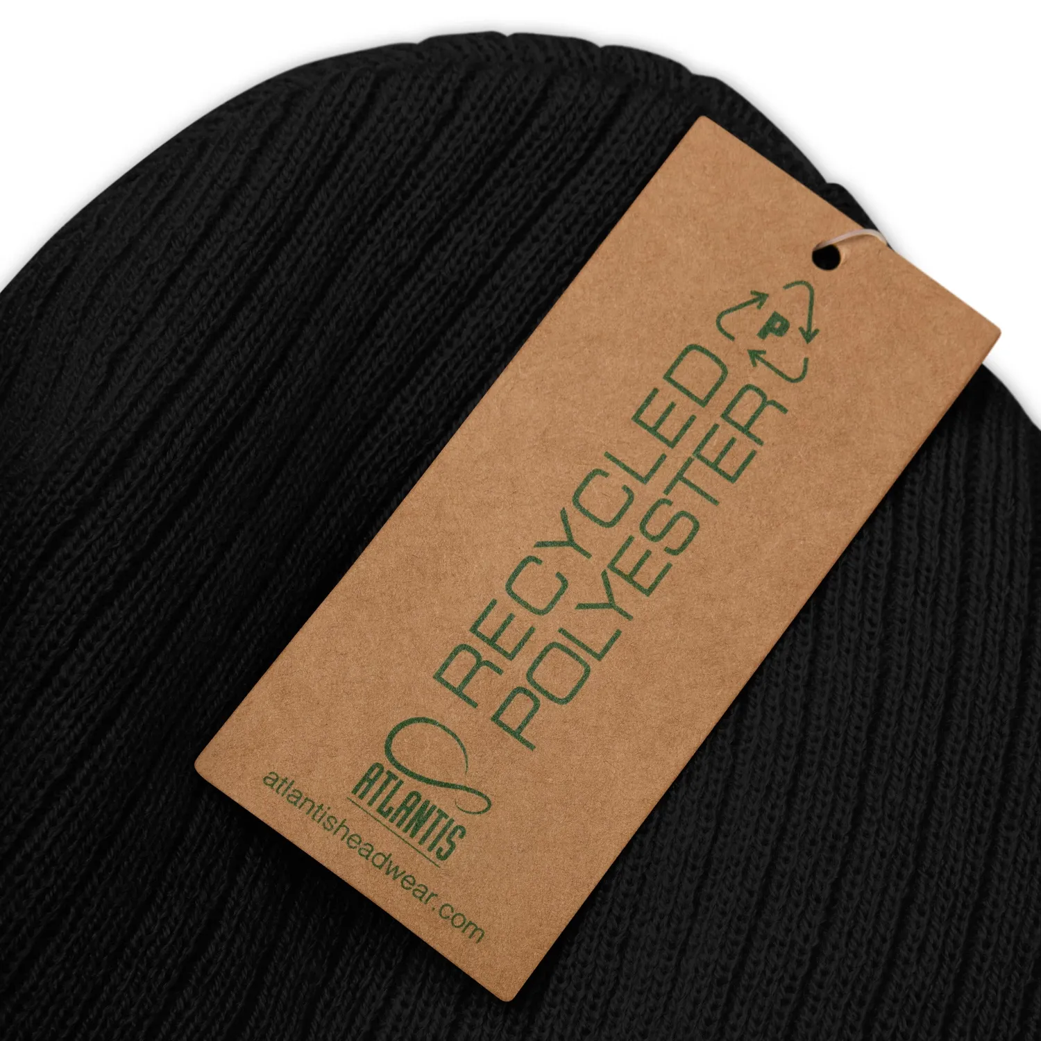 MUD\WTR Ribbed knit pipo kierrätyspolyesteri