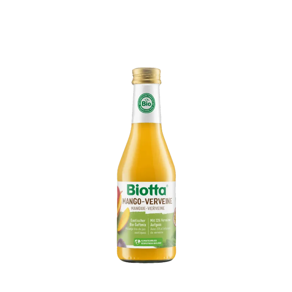 Biotta Mango-Vervain mehu 12 x 250 ml luomu