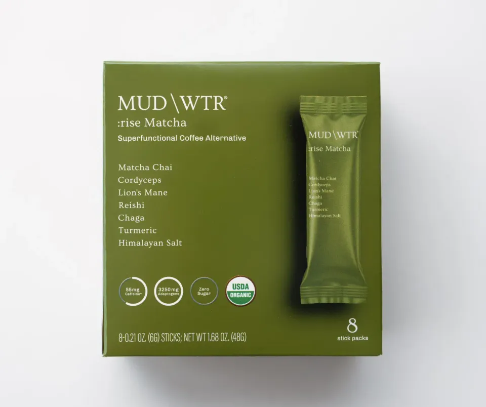 MUD\WTR Matcha Stick Packs matcha-annospussit 6 pakkausta