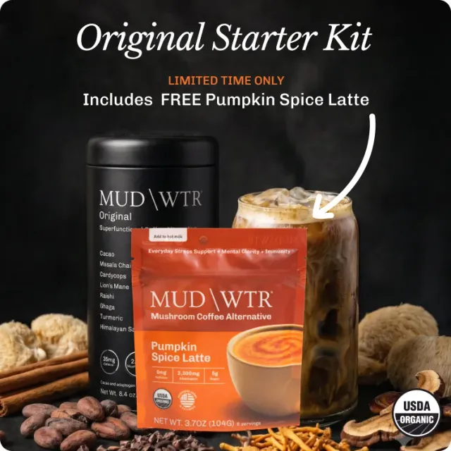 MUD\WTR Original Starter Kit + PSL sienikahvi aloituspakkaus