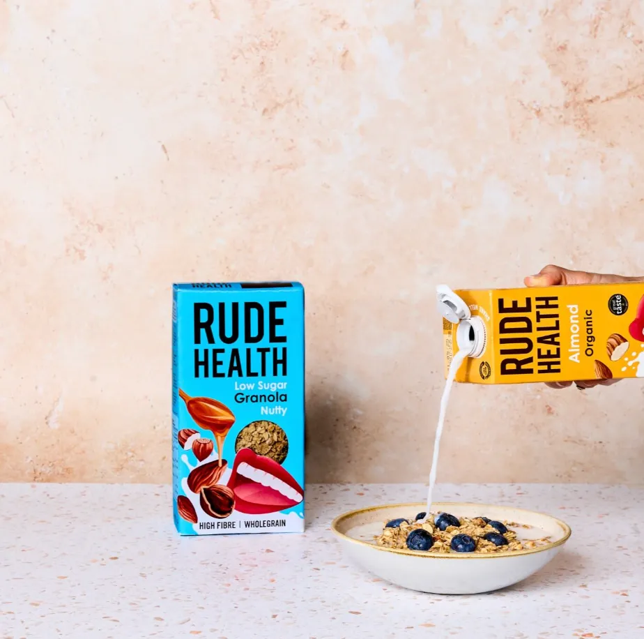 Rude Health Nutty Low Sugar granola pähkinäinen