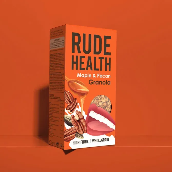 Rude Health Maple & Pecan granola runsaskuituinen