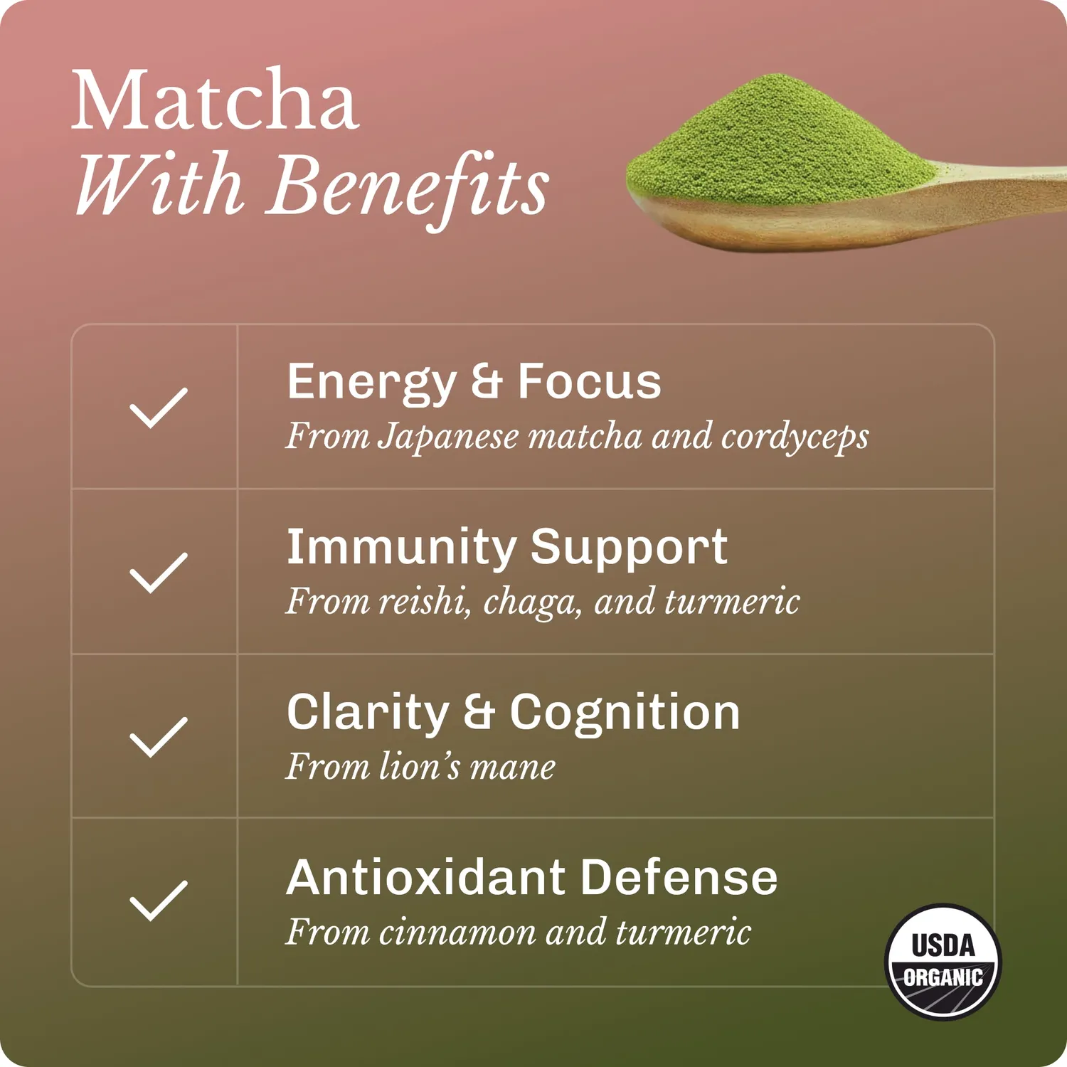 MUD\WTR Strawberry Matcha matchajauhe mansikka