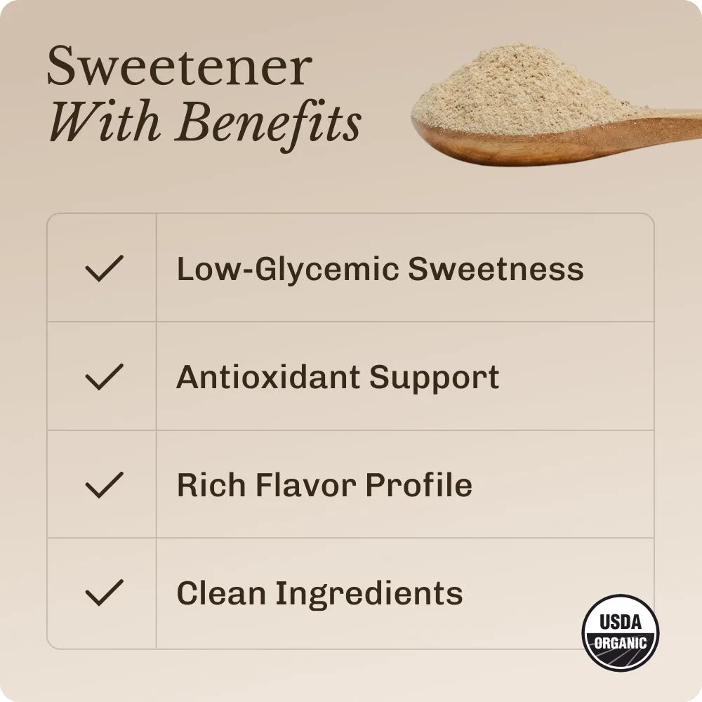 MUD\WTR Coconut Sweetener makeuttaja