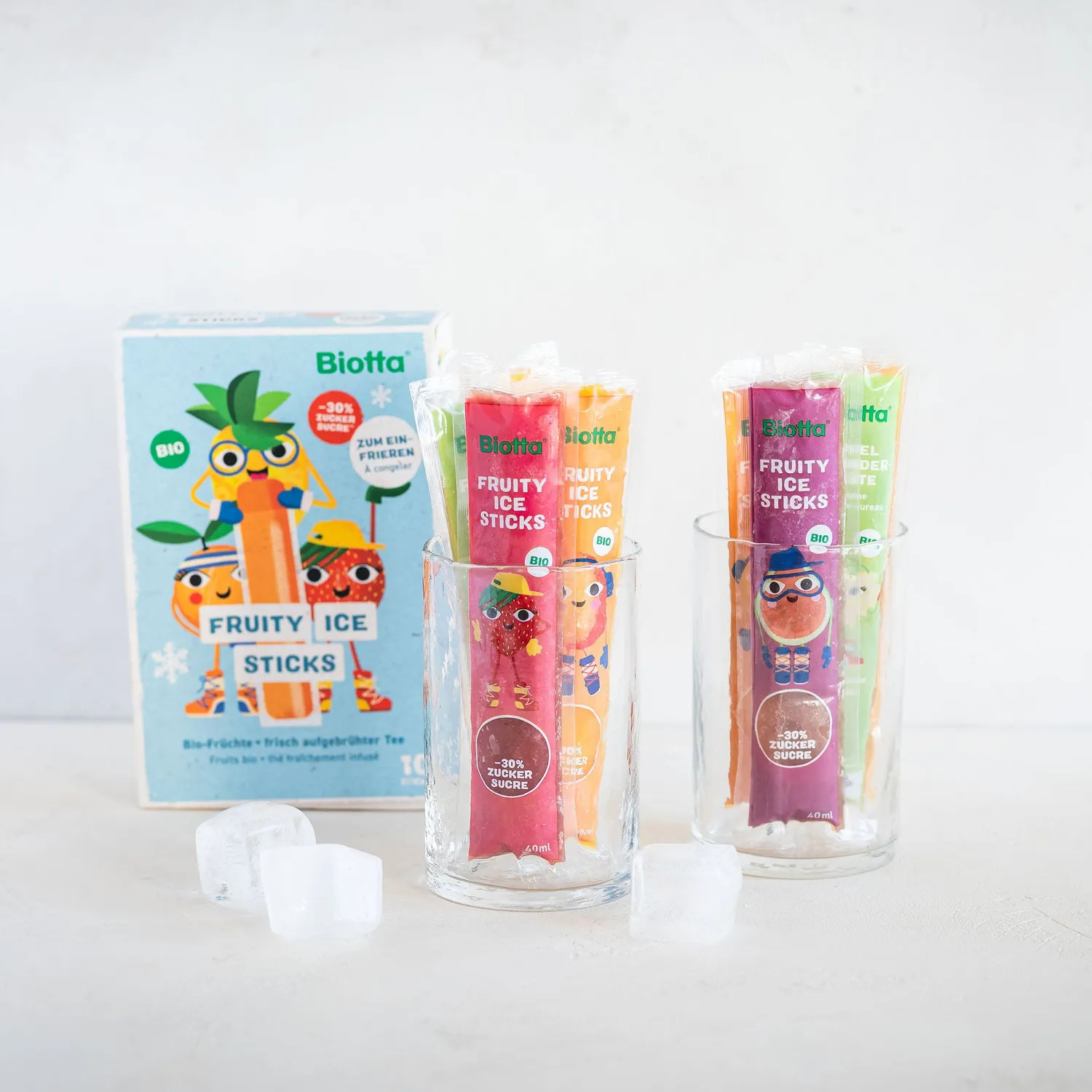 Biotta Fruity Ice Sticks mehujää luomu