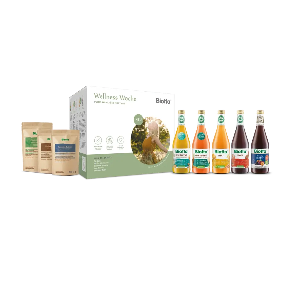 Biotta Wellness Week mehukuuri luomu