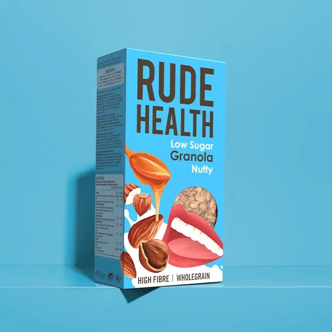 Rude Health Nutty Low Sugar granola pähkinäinen