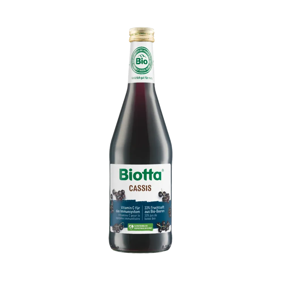 Biotta mustaherukka mehu 6x500ml C-vitamiini