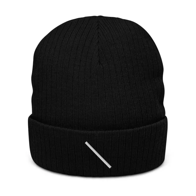 MUD\WTR Ribbed knit pipo kierrätyspolyesteri