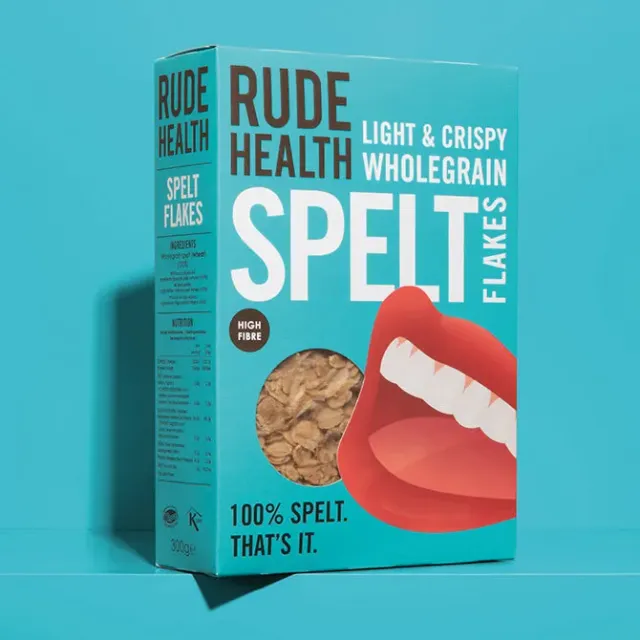 Rude Health Spelt Flakes spelttihiutaleet täysjyvä