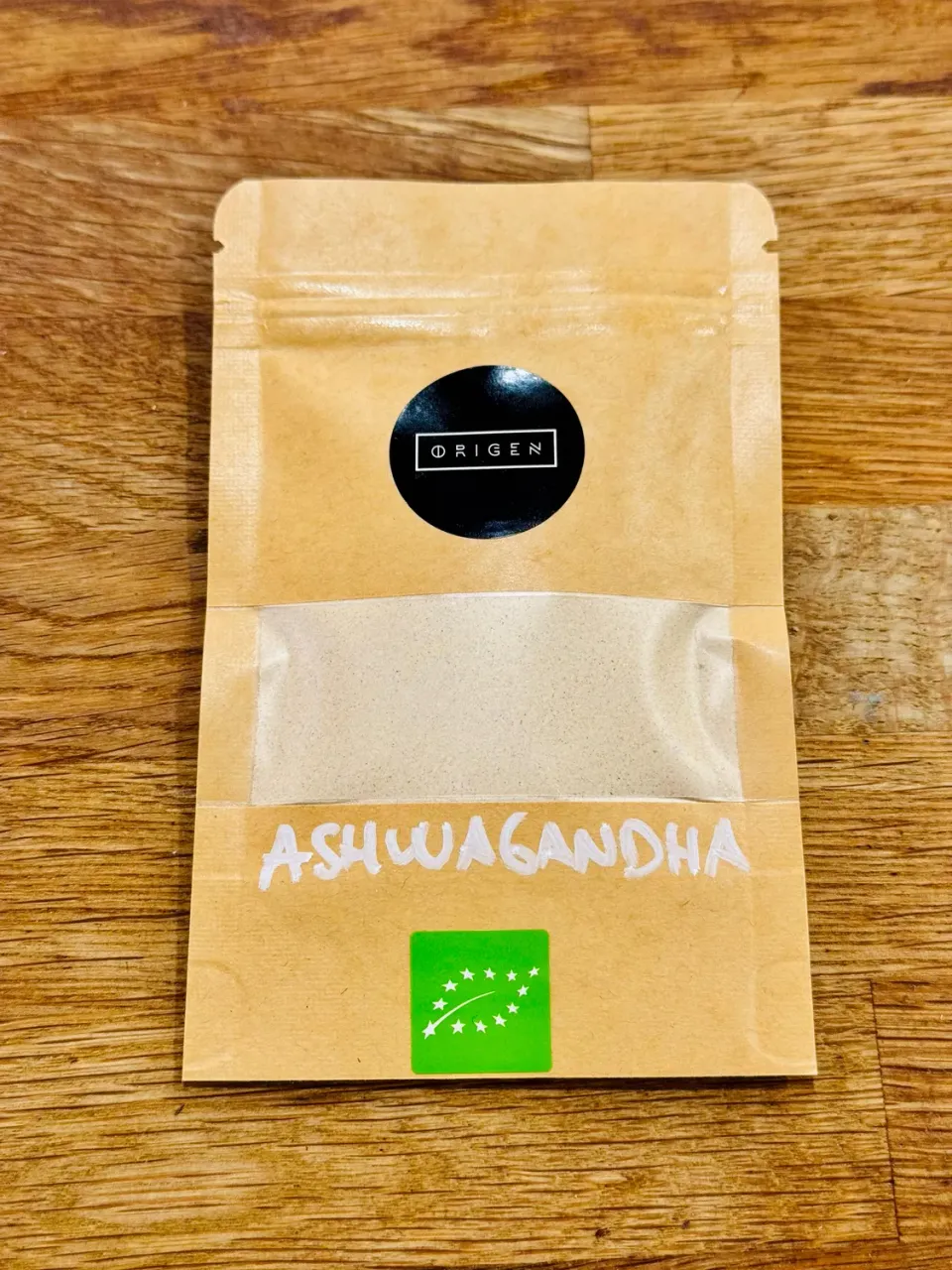 ORIGEN Ashwagandha luomu jauhe 20g näyte