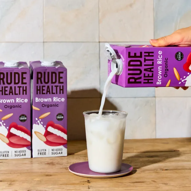 Rude Health Brown Rice riisijuoma ilman lisättyä sokeria