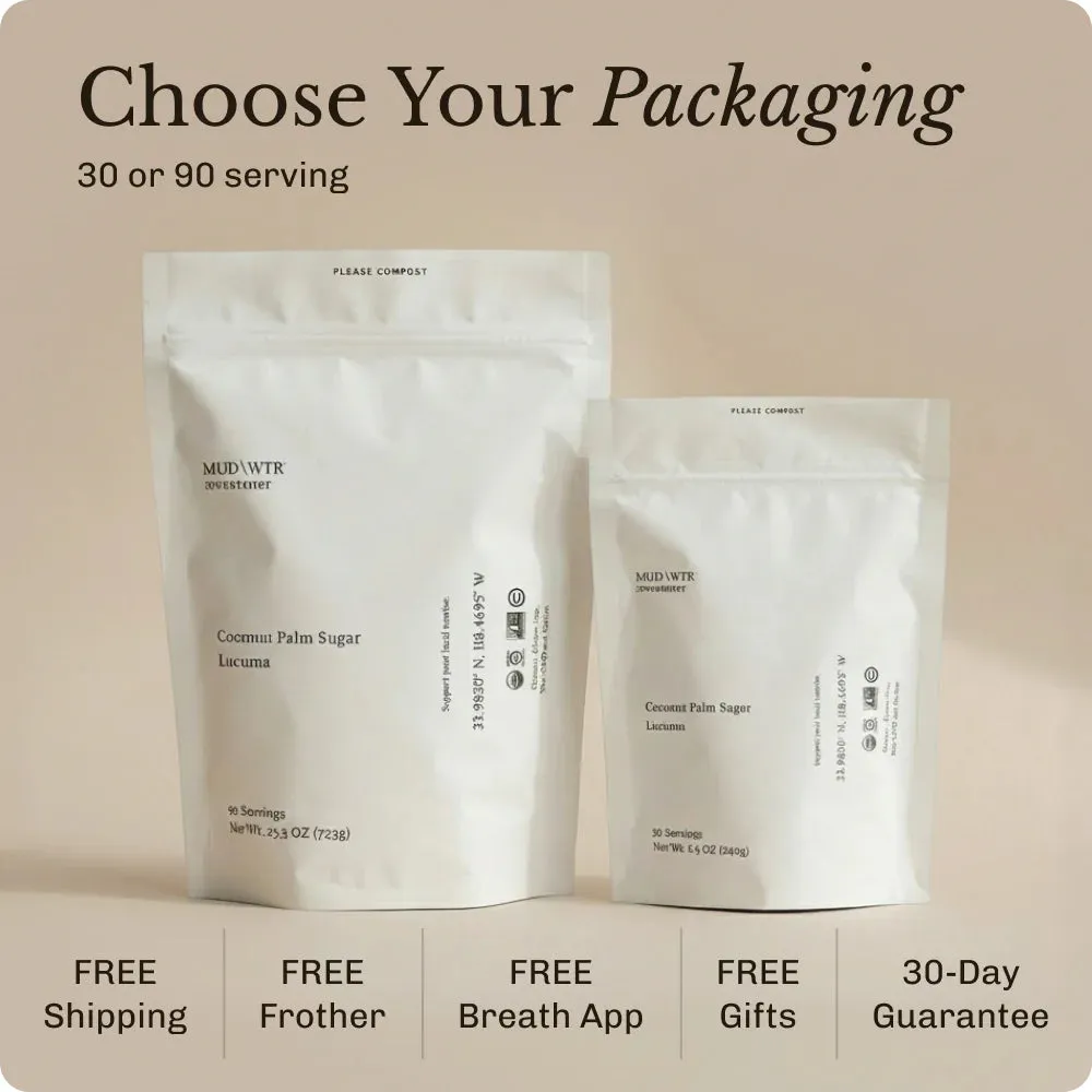 MUD\WTR Coconut Sweetener makeuttaja