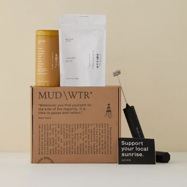MUD\WTR :balance Turmeric Latte Bundle kurkumajuoma, luomu