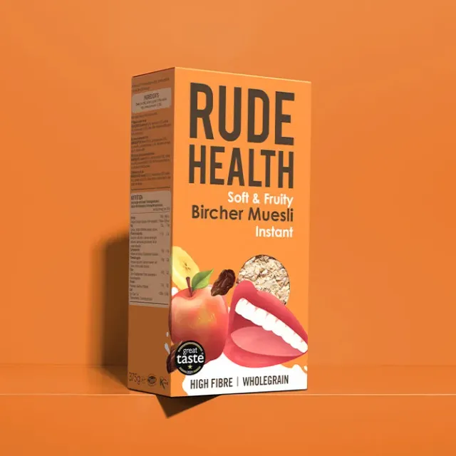 Rude Health Soft & Fruity Bircher mysli runsaskuituinen