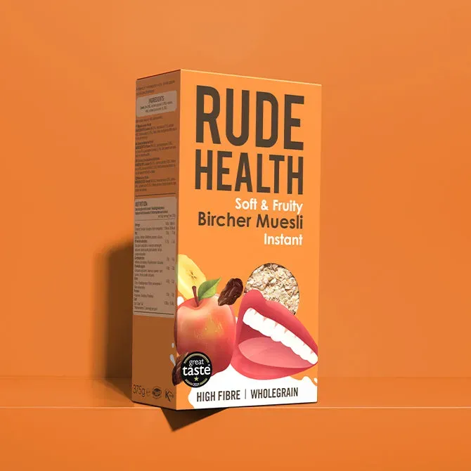 Rude Health Soft & Fruity Bircher mysli runsaskuituinen
