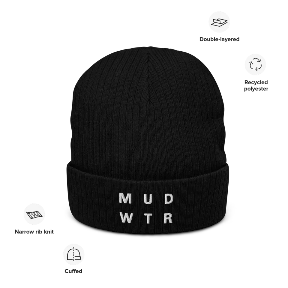 MUD\WTR Beanie pipo kierrätetty polyesteri ja akryyli