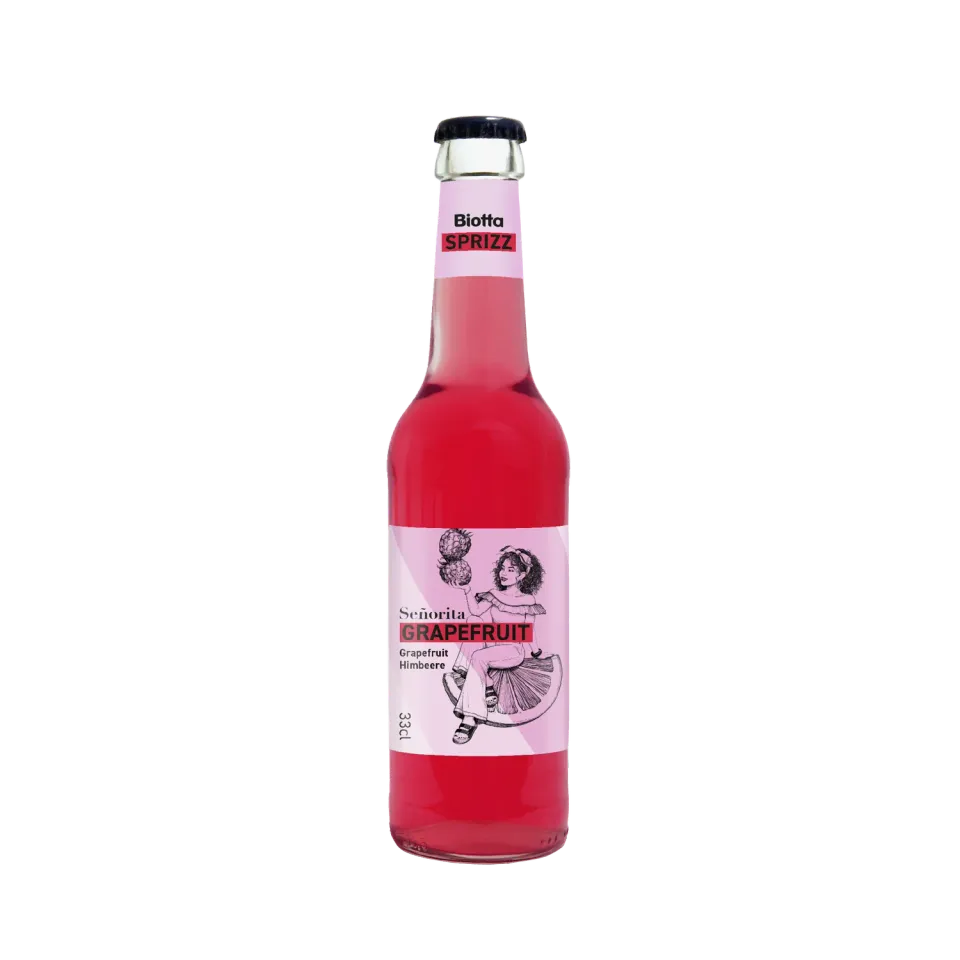 Biotta SPRIZZ Grapefruit-Raspberry limonadi