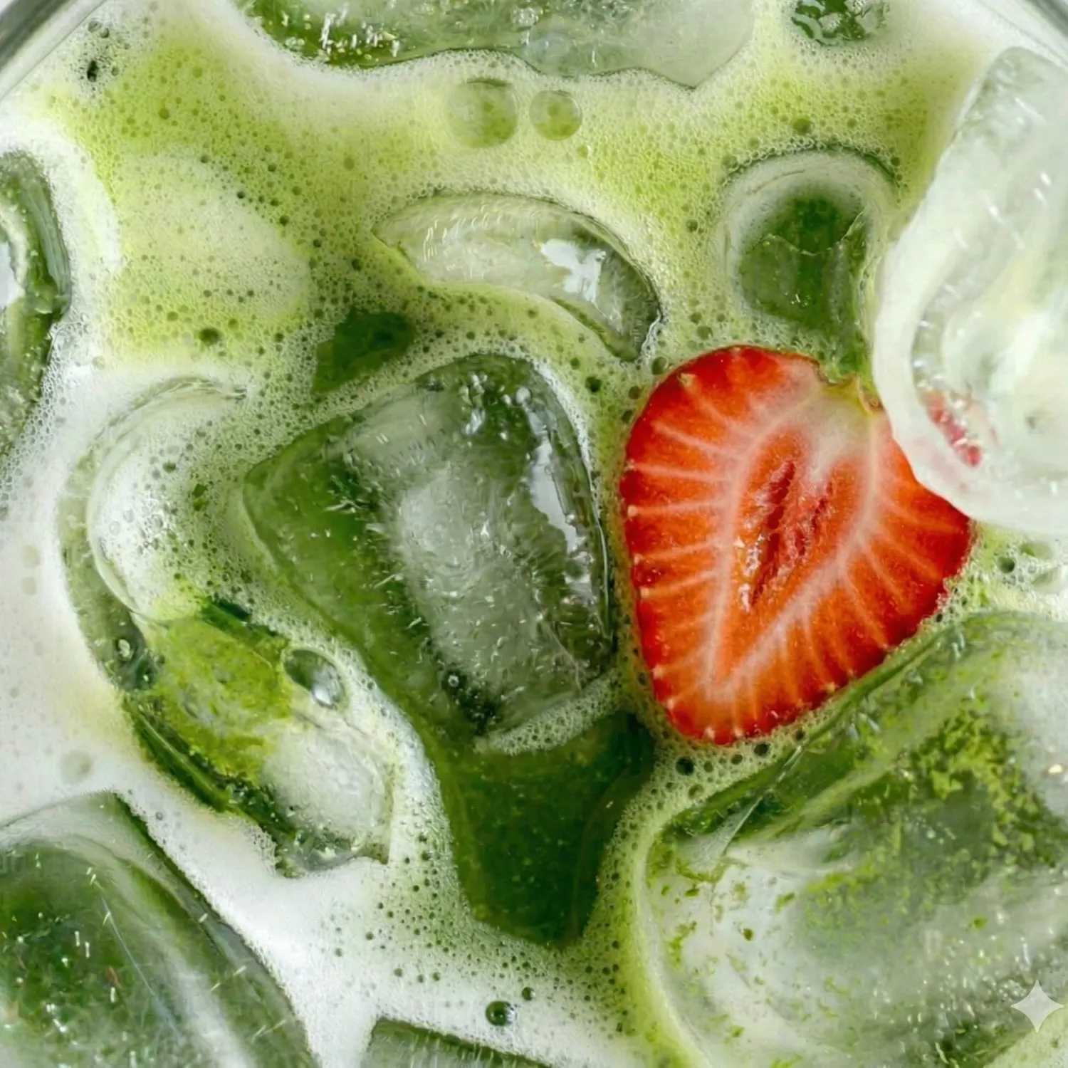 MUD\WTR Strawberry Matcha matchajuoma mansikka