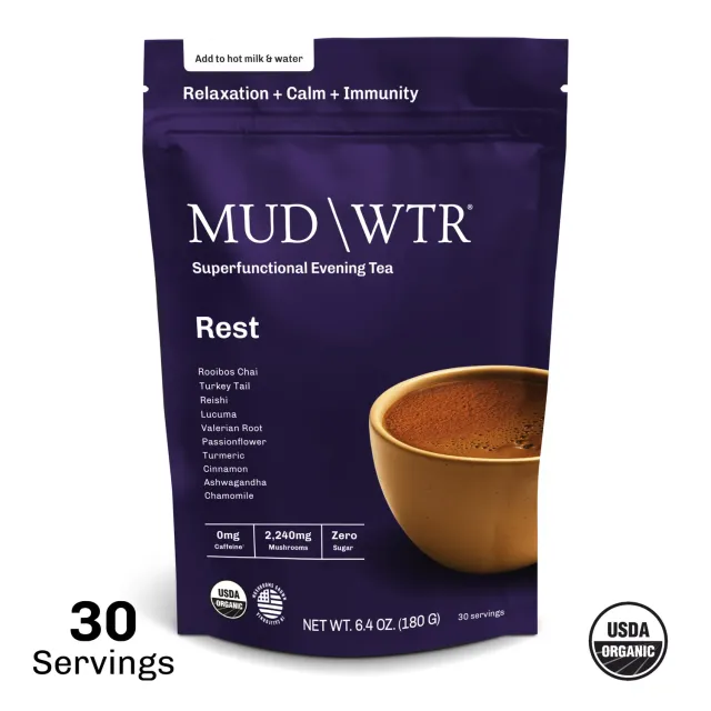 MUD\WTR Rest täyttöpussi 30 annosta kofeiiniton