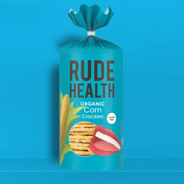 Rude Health Corn krakkeri gluteeniton