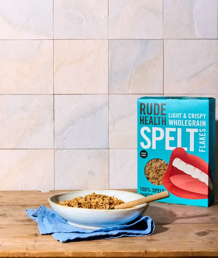 Rude Health Spelt Flakes spelttihiutaleet täysjyvä