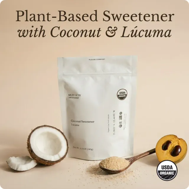 MUD\WTR Coconut Sweetener makeuttaja