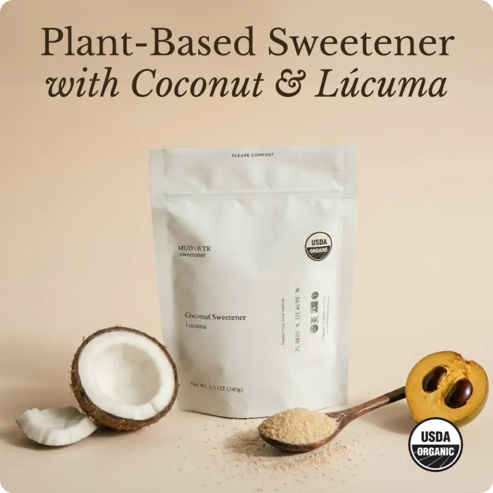 MUD\WTR Coconut Sweetener makeuttaja