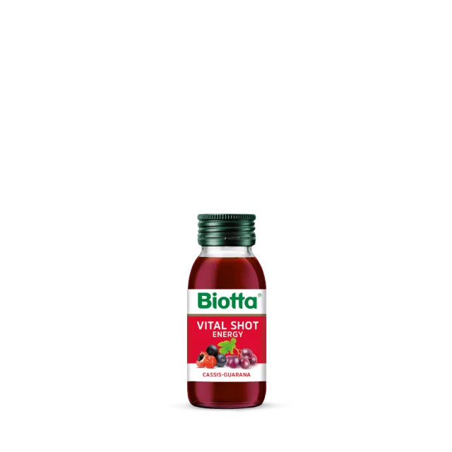 Biotta Vital Energy Shot Blackcurrant-Guarana shot