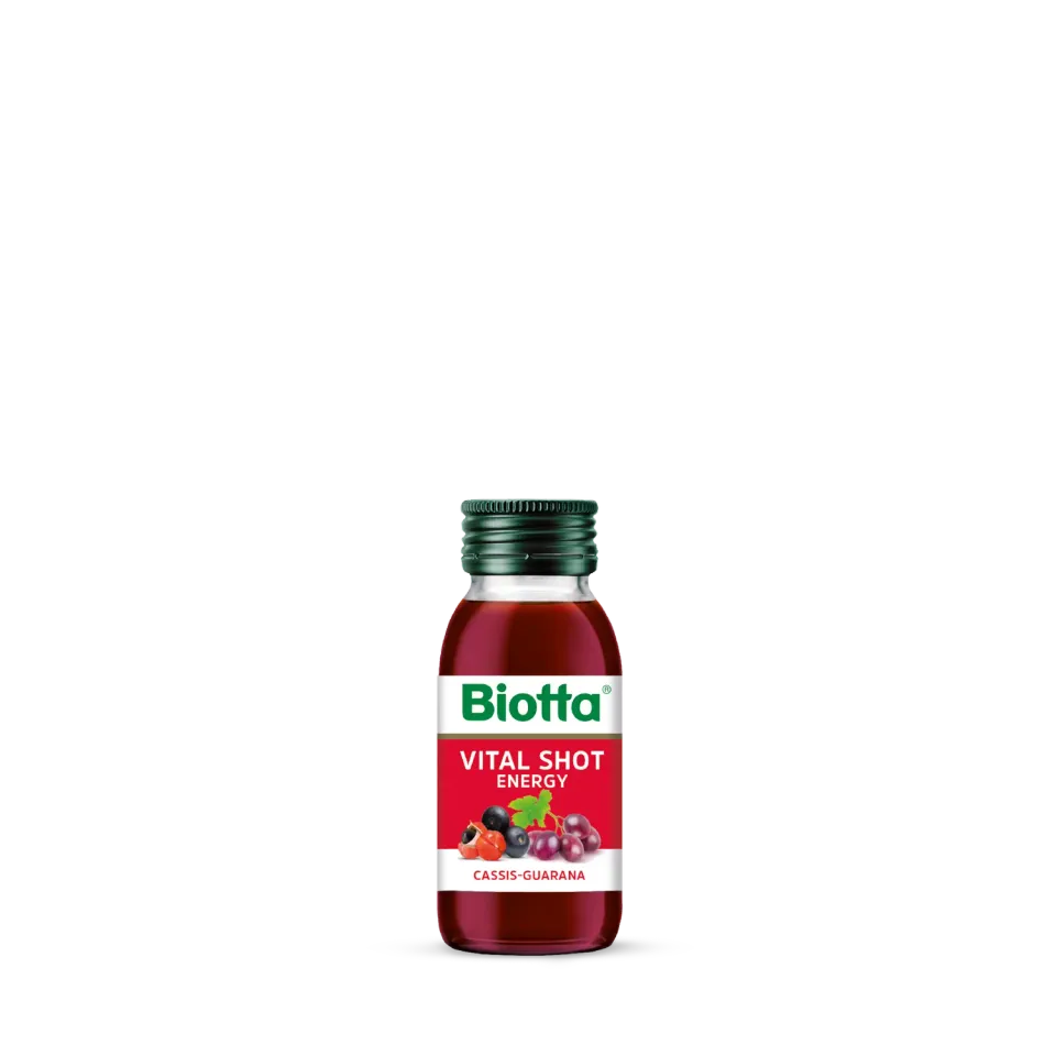 Biotta Vital Energy Shot Blackcurrant-Guarana shot