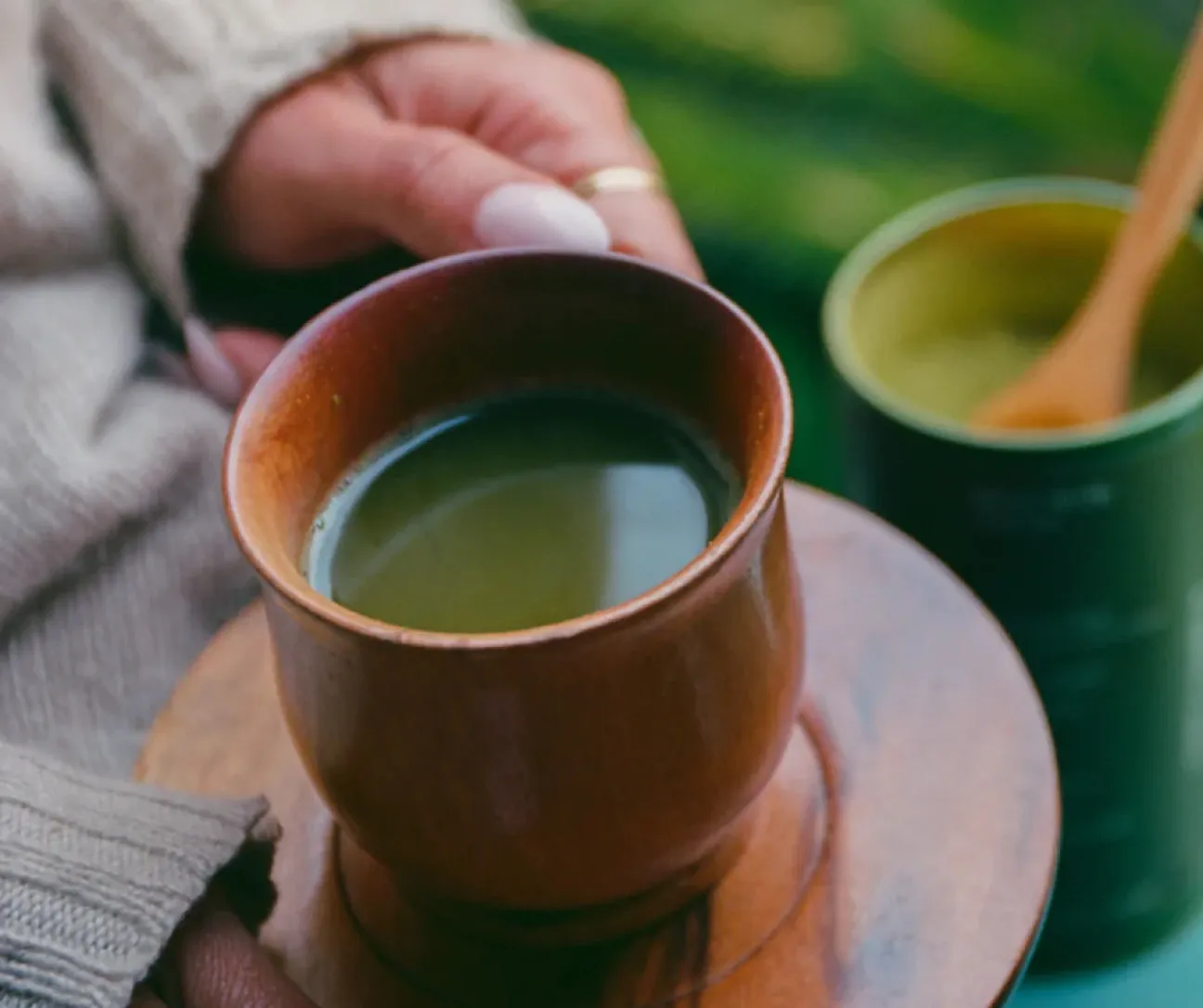 MUD\WTR Matcha Latte aloituspakkaus 30 annosta kermainen